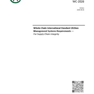 Whole-Chain International Standard 2026